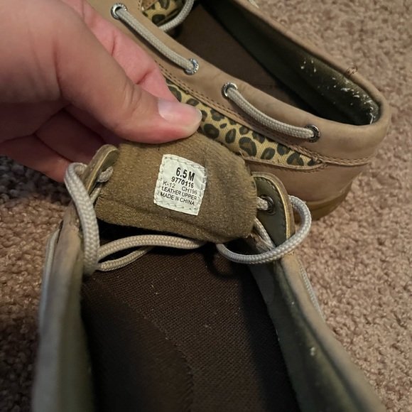 Leopard print Sperrys - Picture 5 of 6
